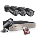 Produktbild ZOSI 4CH 720P Außen Überwachungskamera System mit 1TB Festplatte HDMI DVR Plus 4 Wetterfest 1,0MP Kamera für Haus Sicherheit