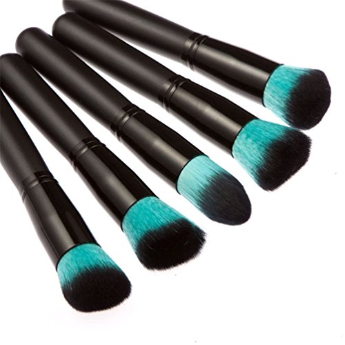 Fashion Base 15 Colors Contour Face Cream Makeup Concealer Palette With 10PCS Makeup Brushes Set Eyeshadow Brush (15 Color Concealer Palette& 10PCS Black and Blue Head Eyeshadow Brushes) by Fashion Base (TM) - 5
