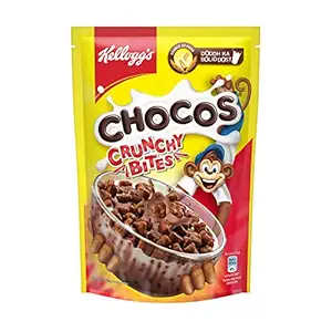 Kelloggs Bites, Source of?Fibre, Source of Calcium, High in Protein, with 10 Essential Vitamins & Minerals, Breakfast Cereals, 375g Pack