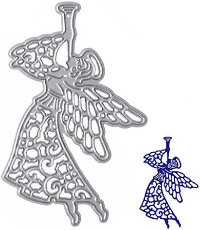 Logres Angel Cutting Dies Stencils Scrapbook Album Embossing Card DIY Craft Decor