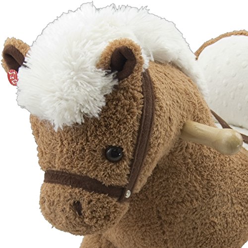 Bieco 74000211 – Schaukelpferdchen, klein, 64 x 27 x 42 cm - 2