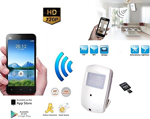 Preisvergleich Produktbild Mikro- / Mini-Kamera / Überwachungskamera, P2P, Übertragung auf Smartphone / iPhone / Tablet / iPad