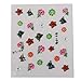 3D Nail Art Stickers Decal Manicure Tips Decorations Pack of Approx.50 Sheets