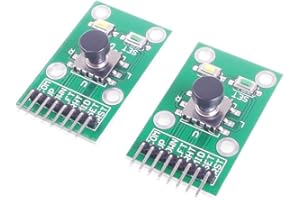 ANGEEK 2PCS Five Direction Navigation Button Module MCU AVR Game 5D Rocker Joystick Independent Keyboard for Arduino Joystick Module