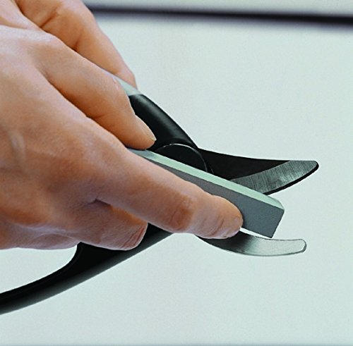 Fiskars Bypass-Gartenschere für frische Äste und Zweige, Antihaftbeschichtet, Hochwertige Stahl-Klingen, Länge 21 cm, Schwarz/Orange, Elegance, P44, 1001534 - 4