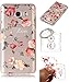 Produktbild Hülle Galaxy J5 2016 (5,2 Zoll) Hülle, Samsung Galaxy J5 2016 / SM-J510 (5,2 Zoll) Hülle TPU Case Schutzhülle Silikon Case,Niedliche Cartoon Malerei Durchsichtige Rückschale und TPU Bumper Handy Tasche Case Cover Etui für Samsung Galaxy J5 2016 / SM-J510 (5,2 Zoll) + Schlüsselanhänger (I) (6)
