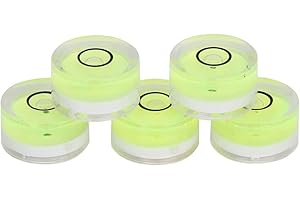 FAFEICY 5 szt. 15 mm, mini poziomica okrągła, zielona bańka bulseye średnica narzędzie pomiarowe do wagi