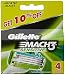 Gillette Mach 3 Sensitive Blades - 4 Cartridges (Save Up to 10%) RS.519.00