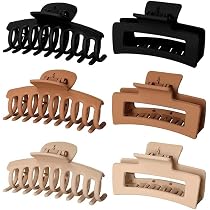 Skvilla Claw Hair Clips for Women Thick Hair - Big Butterfly Claw ...