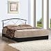 FurnitureKraft LiftOn FK/DB/5046 Queen Size Bed with Storage (Glossy Finish, Black) RS.16599.00