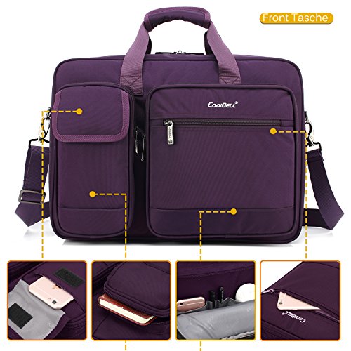 CoolBELL 17 3 Zoll Laptop Aktentasche sch  tzend Messenger Bag Nylon Schultertasche Multifunktional Henkeltasche Laptop   Ultrabook   Tablet   Macbook