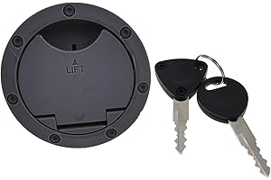 2EXTREME Tankdeckel mit Schloss kompatibel mit Peugeot Jetforce, kompatibel mit Piaggio NRG, Free, Roller, Scooter