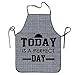 Produktbild Pants New Unisex Today is A Perfect Day Lock Edge Waterproof Durable String Adjustable Easy Care Cooking Apron Hen Apron for Women Men Chef