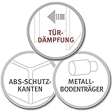 roba 1782587 Schreibtisch-Wickel-Kombination ‚Dreamworld 3, weiß - 4