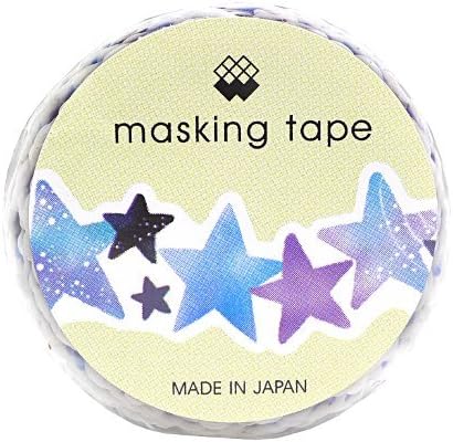 Mind Wave Japanese Washi Masking Paper Die-Cut Tape/Comic Stars [ 92744 ]