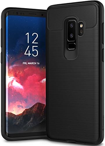 Caseology Vault for Galaxy S9 Plus Case (2018) - Rugged Matte Finish - Black
