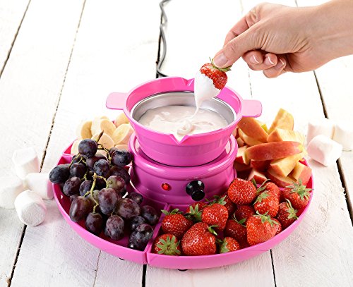 Rosenstein & Söhne Gummibärchen-Maschine und Schokokonfekt-Maker mit Gussformen-Set, 25 W - 5