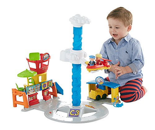 Preisvergleich Produktbild Fisher-Price Little people spinnin sounds airport