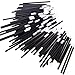Anself 100 pcs Disposable Lipbrush Lip Gloss Brush Wands Lipstick Gloss Applicators Makeup Tool