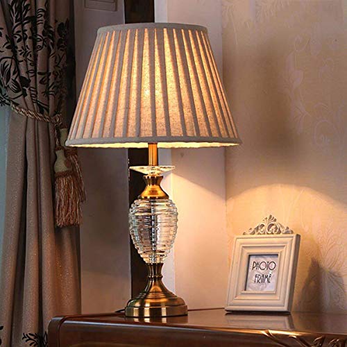 Preisvergleich Produktbild CWJ Lampe-Modernes Schlafzimmer Nachttischlampe Wohnzimmer Antike Tischlampe Schlafzimmer Nachttischlampe Arbeitende Kinder Lesen dekorative Lichter Tischlampe