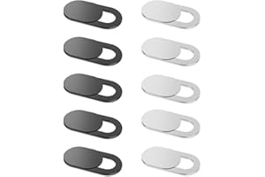 XPEX Copri Webcam 10 Pezzi, Slider Ultra Sottile per Pc e Laptop, Fotocamera - Protegge La Tua Privacy