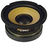 Vented imán QTX de alta potencia de 16,5 cm Woofer con cono de fibra de aramida