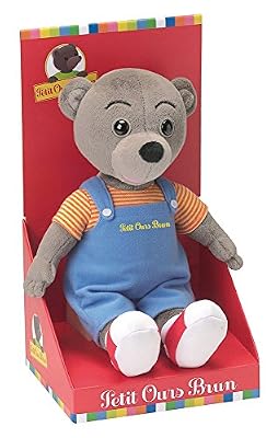 Jemini Peluche - Petit Ours Brun - +/- 32 cm