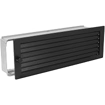 Warmluftgitter WG 4515 W – 450 X 150 Mm, Weiß, Mit Einbaurahmen