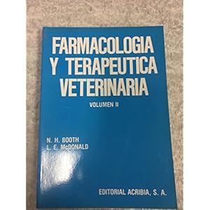 Farmacología y terapéutica veterinaria