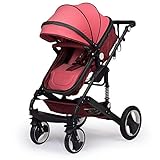 Sehr großer LIEFERUMFANG / Dieses Kinderwagen-Paket lässt keine Wünsche offen und wird Sie und Ihr Kind von Anfang an begleiten. Enthalten sind eine Babywanne, Babyschale (für ihr Auto) und ein Sportwagensitz (Buggy) (die Babywanne kann zum Sportsitz umfunktioniert werden, siehe Foto).