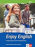 Let's Enjoy English A1.1: A step-by-step course for adult learners. Student's Book + MP3-CD + DVD (Let's Enjoy English / A step-by-step course for adult learners) by 