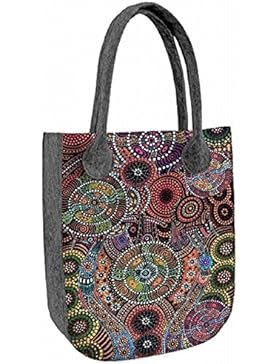 Filztasche Shopper Damentasche Handtasche Schultertasche CITY 