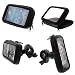 Produktbild Universal Wasserfeste Fahrrad Handyhalterung / Smartphone Halter für iPhone 5, 5S iPhone SE, iPhone 6, 6S, iPhone 7 - 4,7" Zoll, Samsung Galaxy S2 S3 S4 S5 S6 Edge S7 Note 1, 2, 3, J3, J5, A3, A5, Sony Xperia Z, Z1, Z2, Z3, Z4, P, T, SP