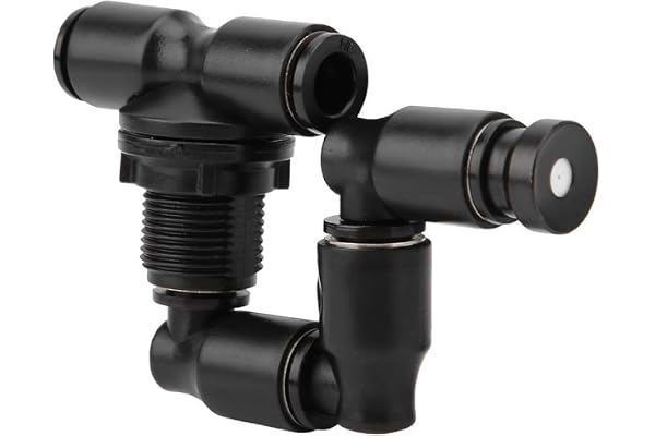 Reptiles Buse de Terrarium, Reptiles Fogger Mist Sprinkler 360 ° Réglable, Arroseur de Brouillard de Reptiles, Mini Buse de Pulvérisation pour Animaux Réservoir Forêt Tropicale