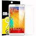 Produktbild NEW'C PanzerglasFolie Schutzfolie für Samsung Galaxy Note 3, Frei von Kratzern Fingabdrücken und Öl, 9H Härte, HD Displayschutzfolie, 0.33mm Ultra-klar, Displayschutzfolie Samsung Note 3