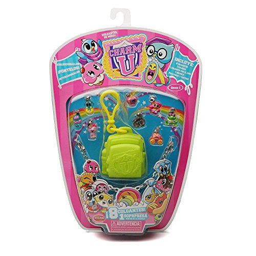 Charm U - Pulsera con 8 colgantes mochila (Bizak 67001000)