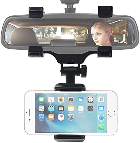 Ideal Dream Rotation 360 Degree Universal Creative GPS Navigation Car Mount Rear View Mirror Car-Styling Kit Holder Powerful Smartphone Holder Bracket