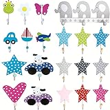 JaBaDaBaDo Holz Kinder Wandhaken Garderobe Kleiderhaken Kindergarderobe