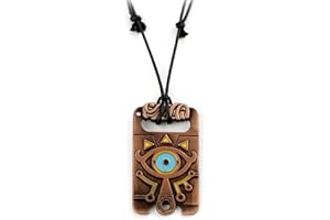 GAUEIOUR Zelda Legend Wilderness Breath Pendant Necklace, Suitable for Fan Players, Role-Playing Accessory