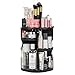 Produktbild Jerrybox Multifunktionale Make up Aufbewahrungsbox, Kosmetik Organizer, 360 Grad Drehbar, Haltbare Ablageflächen, Praktisch für Verschiedene Schminke Zubehör, Spitze Design, Schwarz