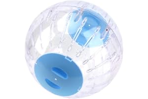 GRTLPOK WANGQI Palla da criceto, palla da corsa per criceti e topi, giocattolo per roditori, per corsa, allenamento, criceto, piccolo animale domestico divertente, palla da jogging