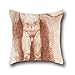 Produktbild Cushion Cases Of Oil Painting Nicholas-Bernard Lpici - Standing Male Nude 20 X 20 Inches / 50 By 50 Cm,best Fit For Teens,wife,dance Room,teens,kids Boys,bedroom Two Sides