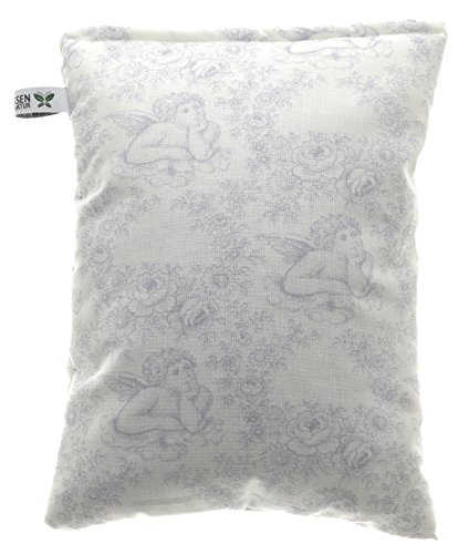 Kräuterkissen gefüllt mit Heilkräutern, Engelmotiv ca.25x20 cm. Design Nr. 70.1