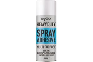 PNJB 300ml Heavy Duty Glue Spray Adhesive - Your Ultimate Solution For Bonding Card, Paper, Carpet, Leather, Vinyl And Fabric, Easy Application, Effortless & Mess-Free (1)