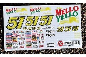 SCREENPRINT SLOTCAR SCALEXTRIC 1/32nd 'Tage von Donner' sticker aufkleber NASCAR