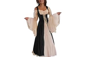 Aibaowedding renaissance dress women medieval dress halloween costume for women