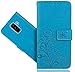 Price comparison product image Samsung Galaxy A6 Plus 2018/A6+ 2018 Case, CaseExpert® Premium Leather Flower Kickstand Flip Wallet Bag Case Cover For Samsung Galaxy A6 Plus 2018/A6+ 2018