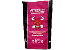 TORO - Chips Cherry per Affumicatori e Barbecue, Legno di Ciliegio, Ideale per Maiale, Manzo, Pollo, Agnello, Verdure e Pesce, Cotture Brevi, Affumicatura Decisa e Fruttata, 3,14 Litri