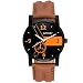Amser Analogue Black Dial Men