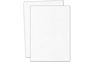 TOWNSTIX 20 Hojas - 350gr A4 Cartulinas Blancas - 297 x 210 mm